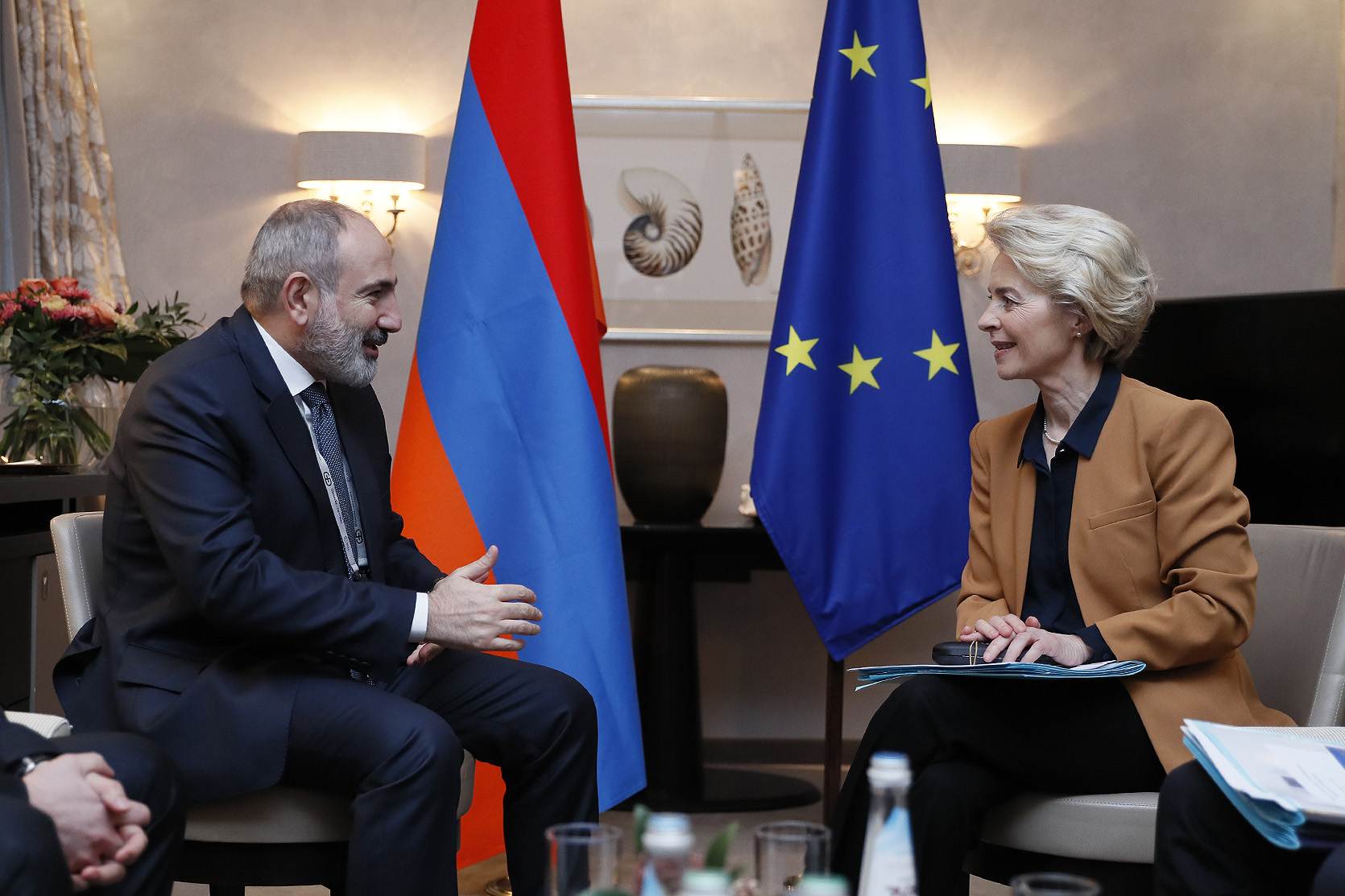 Նիկոլ Փաշինյանը և Ուրսուլա Ֆոն դեր Լայենը քննարկել են ՀՀ-ԵՄ համագործակցությանը վերաբերող հարցեր