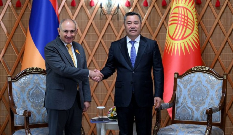 Հայաստանը բարձր է գնահատում մեր երկրների միջև ձևավորված բարեկամական և փոխադարձ հարգանքի վրա հիմնված հարաբերությունները. Փաշինյանը՝ Ղրղզստանի նախագահին