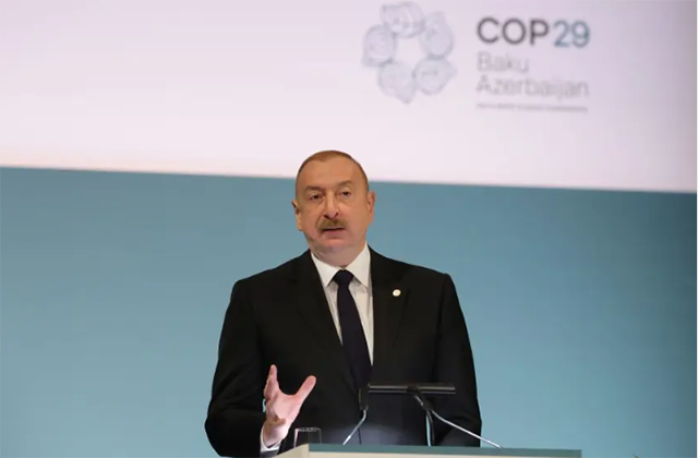 Հենց Ադրբեջանն ընտրվեց որպես COP29-ը հյուրընկալող, դարձավ թիրախ. սա լավ համակարգված զրպարտչական արշավ էր մեր երկրի դեմ. Ալիև