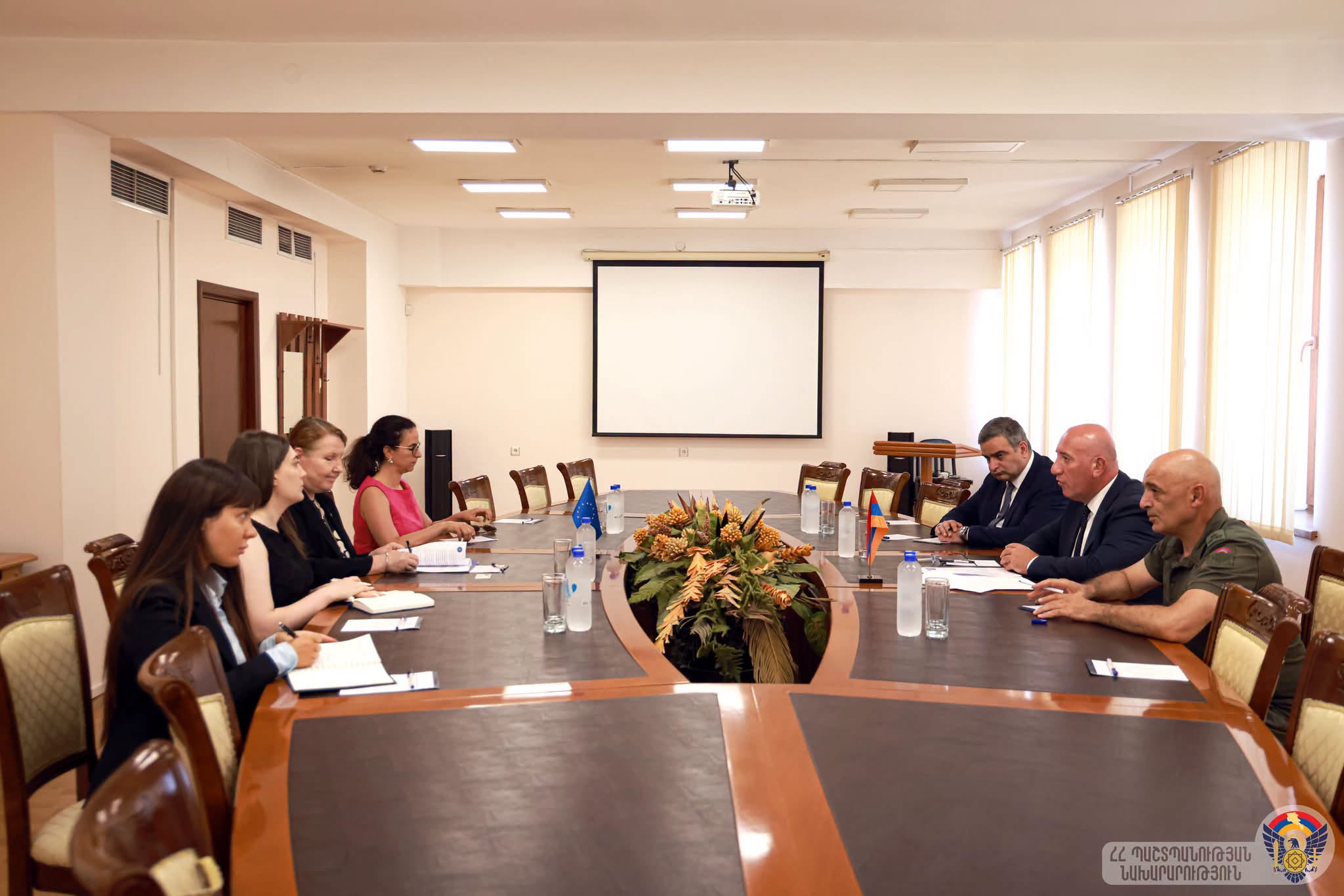 ՊՆ տեղակալն ընդունել է Հայաստանում Եվրոպական միության քաղաքացիական առաքելության ղեկավարին