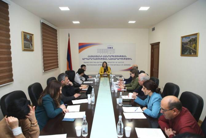 Կայացել է Քրեակատարողական նոր օրենսգրքի նախագծի կատարելագործման խորհրդատվական խմբի առաջին նիստը