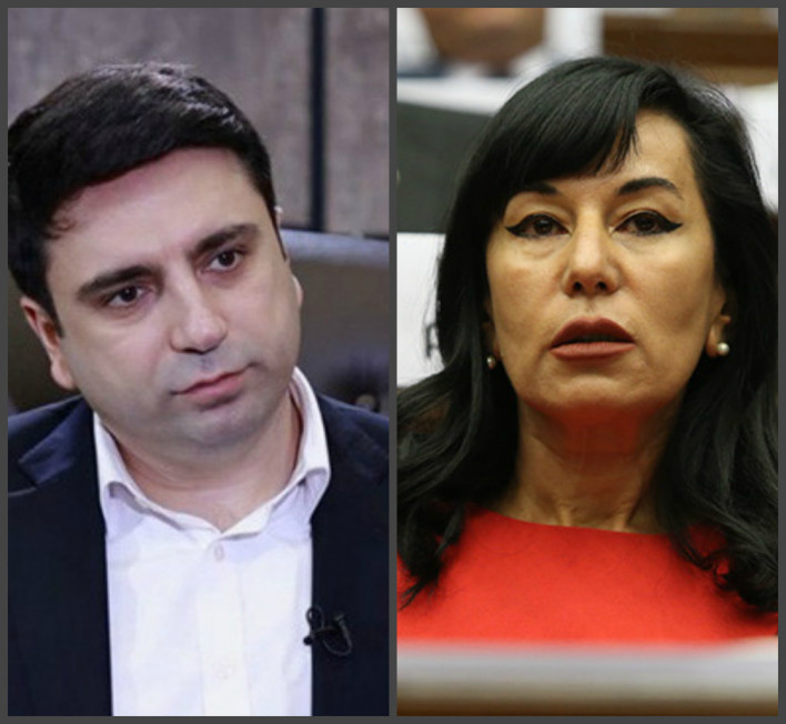 Քանի՞ գլխանի էիք, որ վարչապետ չընտրեիք. Ալեն Սիմոնյանը՝ Նաիրա Զոհրաբյանին