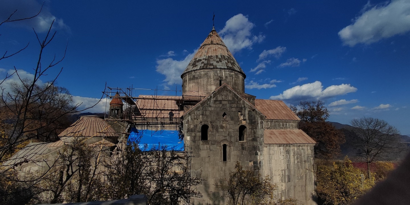 Սանահին վանական համալիրի Սբ. Ամենափրկիչ եկեղեցու տանիքածածկերի նորոգումը կշարունակվի 2023 թվականին