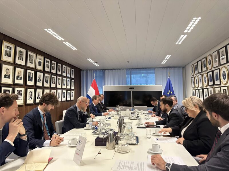 ՀՀ-ն ու Նիդեռլանդներն անդրադարձել են երկկողմ տնտեսական համագործակցությանը