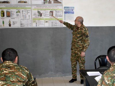 Զորամիավորումներից մեկում անցկացվել են եռօրյա հավաքներ