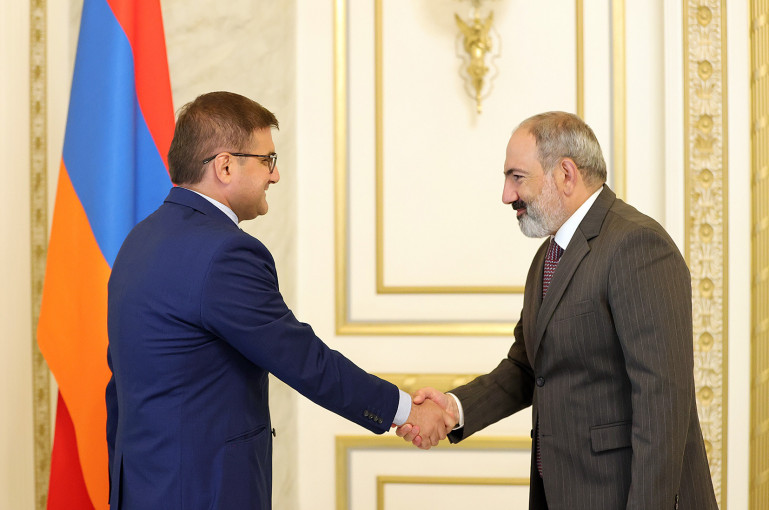 Նիկոլ Փաշինյանն ընդունեց Արման Բաբաջանյանին