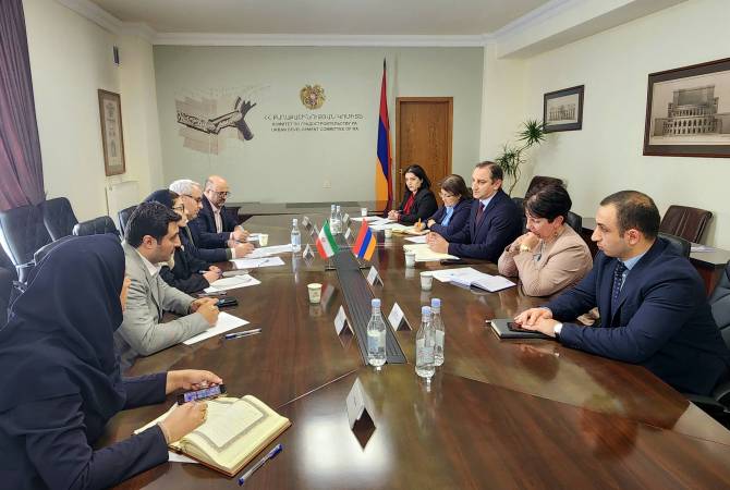 Քաղաքաշինության կոմիտեում քննարկվել են քաղաքաշինության ոլորտում հայ- իրանական համագործակցության հարցեր