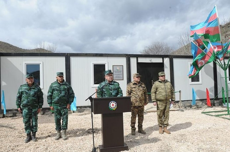 Ադրբեջանը ՀՀ-ի հետ սահմանի Սանասարի (Կուբաթլու) շրջանի տարածքում պետական սահմանապահ ծառայության նոր զորամաս է բացել