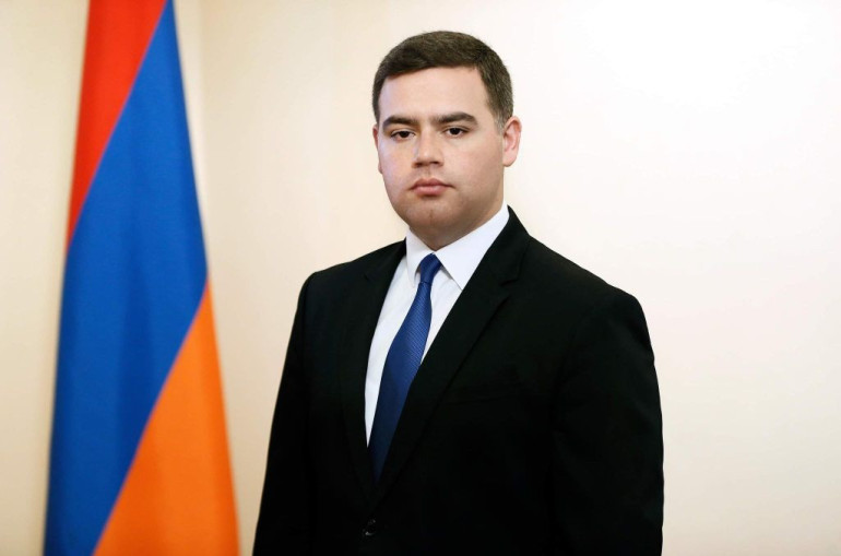 Նարեկ Սարգսյանը նշանակվել է ՆԳ նախարարի մամուլի քարտուղար