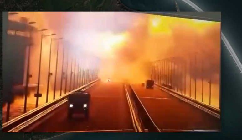 Ի՞նչ է տեղի ունեցել  Ղրիմի կամուրջի պայթյունի պահին և դրանից հետո․ տեսանյութ