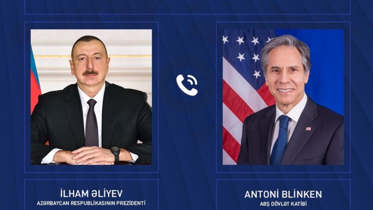Ադրբեջանը ներկայացրել է Բլինքեն-Ալիև հեռախոսազրույցի իր տարբերակը