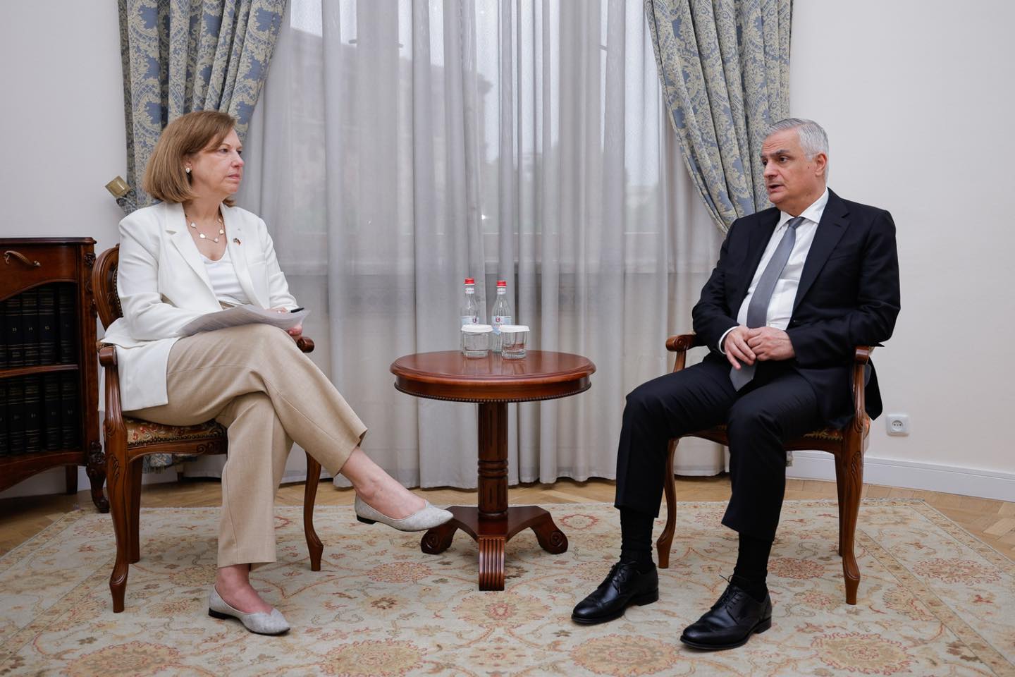 Գրիգորյանն ու Քվինը քննարկել են Հայաստան-ԱՄՆ երկկողմ հարաբերությունների օրակարգային հարցեր
