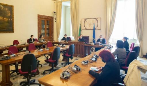 ԱԺ պատվիրակության անդամները Հռոմում հանդիպել են ԵԽԽՎ-ում Իտալիայի պատվիրակության ղեկավարին