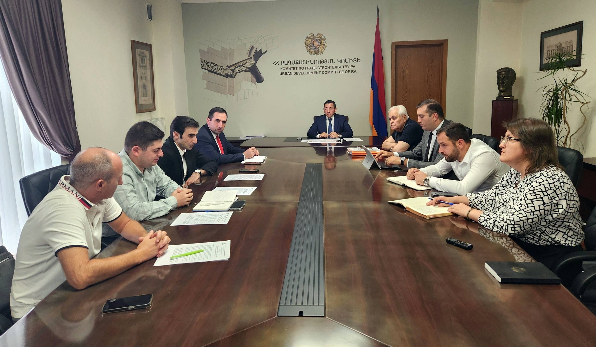 Քաղաքաշինության կոմիտեի նախագահն ընդունել է Կառուցապատողների հայկական ասոցիացիայի ներկայացուցիչներին