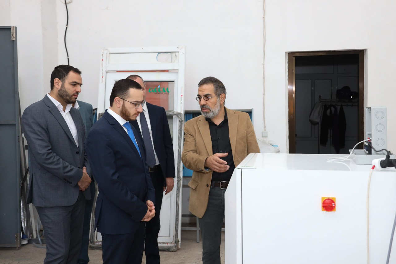Մխիթար Հայրապետյանն այցելել է «Հայկական աերոտիեզերական գործակալություն»