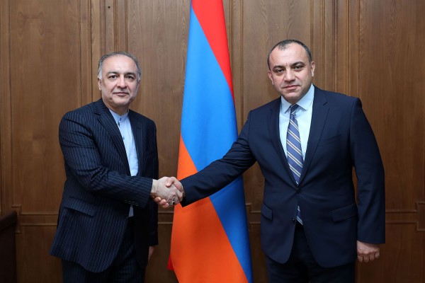 Սահմանադրական դատարանի նախագահն ընդունել է ՀՀ-ում Իրանի դեսպանին