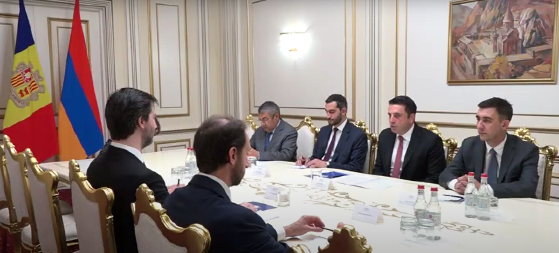 ԱԺ նախագահն Անդորրայի խորհրդարանի ղեկավարի հետ քննարկել է բազմոլորտ փոխգործակցությանը վերաբերող հարցեր