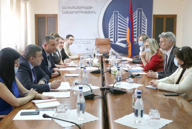 Министр экономики Армении и региональный директор ВБ по Южному Кавказу обсудили экономическую ситуацию в РА