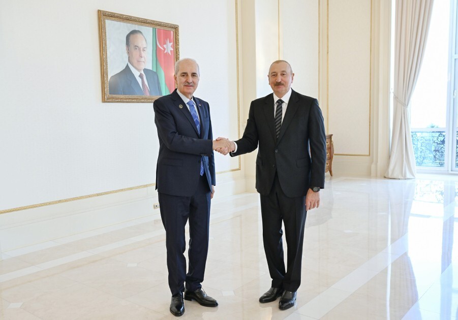 Ալիևն ընդունել է Թուրքիայի խորհրդարանի նախագահին. ինչ են քննարկել