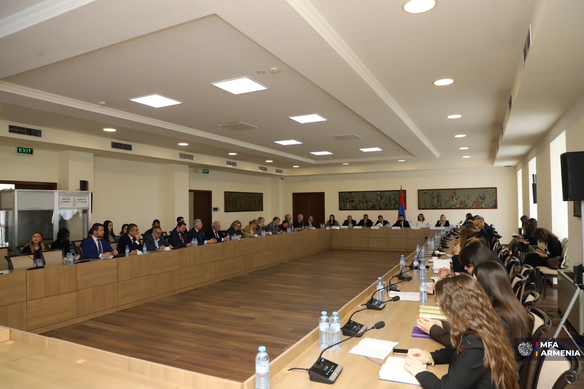 ԱԳՆ-ում կայացել է հանդիպում՝ նվիրված Եվրոպական քաղաքական համայնքի 8-րդ գագաթնաժողովին