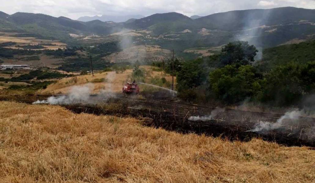Մարտունու շրջանի Կարմիր Շուկա համայնքի տարածքում հրդեհ է բռնկվել