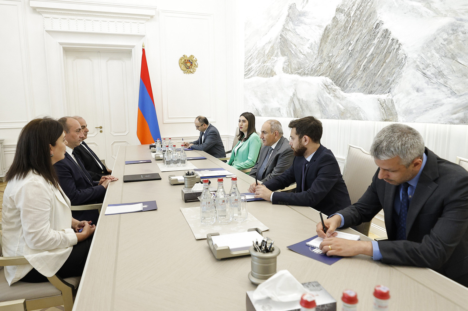 Փաշինյանն ընդունել է Վրաստանի ՆԳ նախարարին