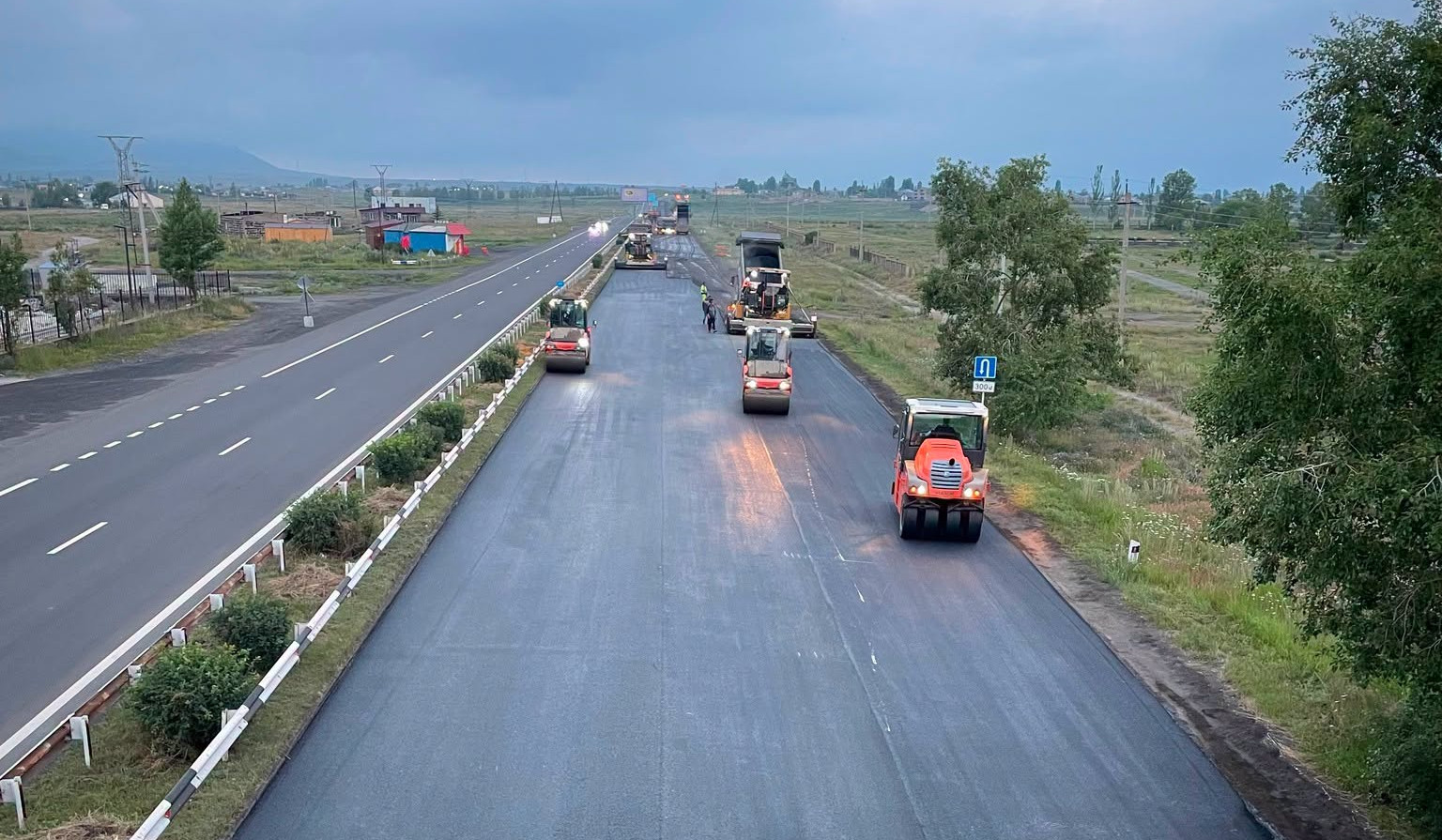 Երևան-Սևան-Իջևան-ՀՀ սահման միջպետական ավտոճանապարհին միջին նորոգման աշխատանքներ են ընթանում