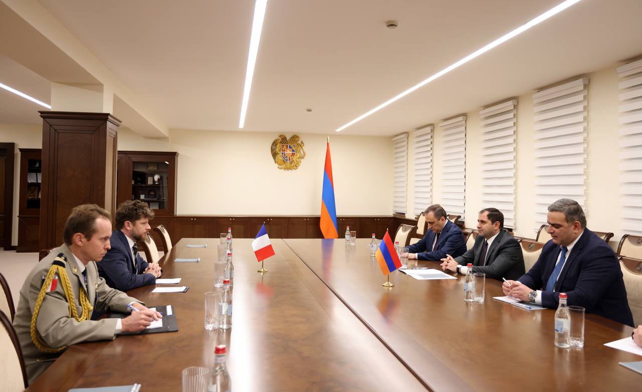 Քննարկվել են պաշտպանության բնագավառում Հայաստան-Ֆրանսիա համագործակցության օրակարգային հարցերն ու առաջիկա անելիքները