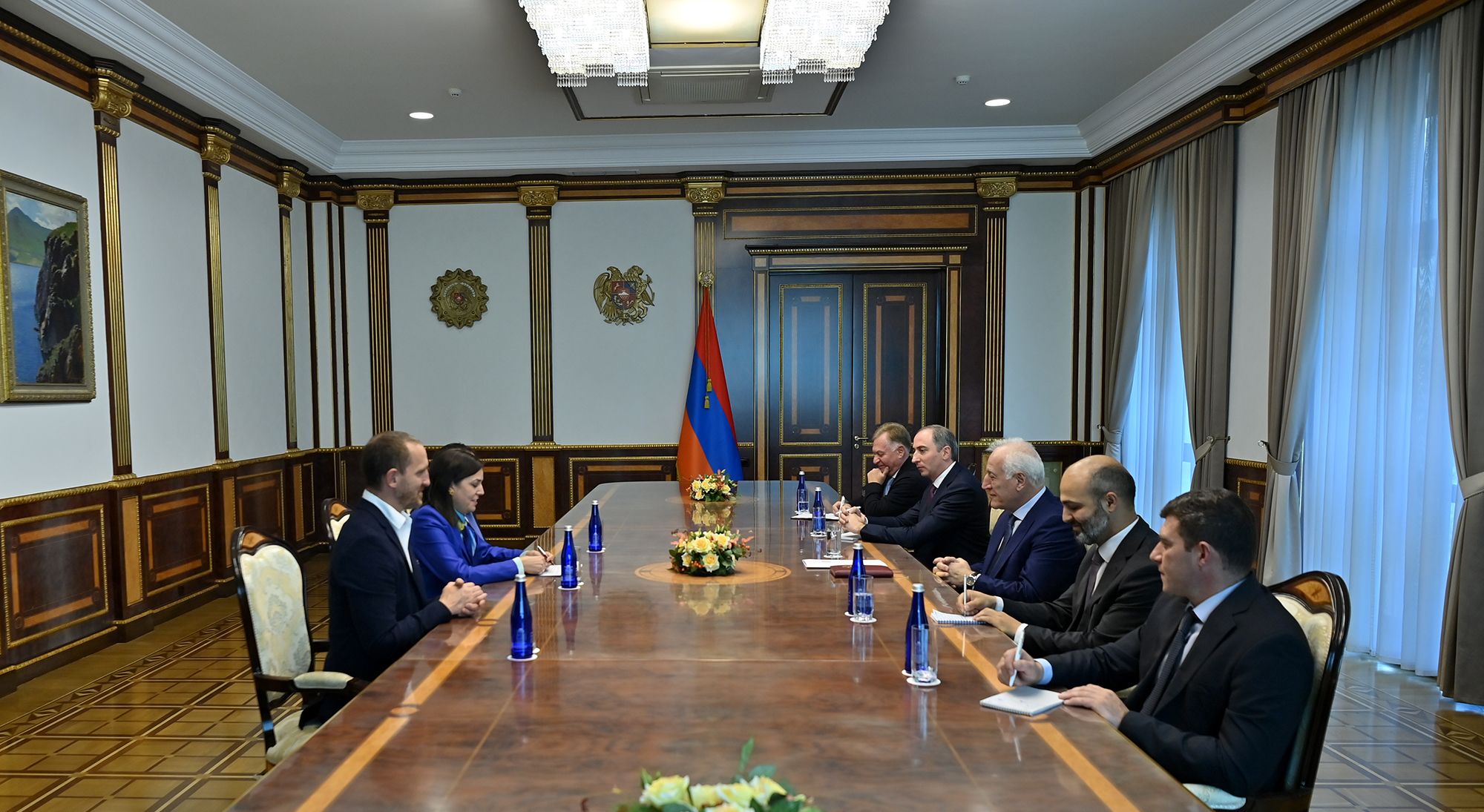 Վահագն Խաչատուրյանն ընդունել է Ուրուգվայի «Սեյբալ» կազմակերպության ներկայացուցիչներին