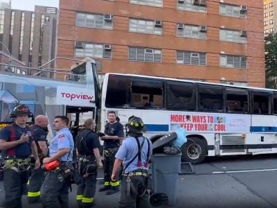 Նյու Յորքում ավտոբուսների բախման հետեւանքով տուժել է մոտ 80 մարդ