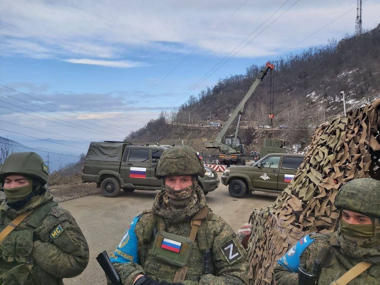 Свернут один наблюдательный пост российского миротворческого контингента в Шушинском районе: МО РФ
