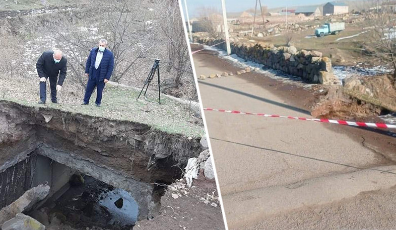Շիրակի մարզի Լեռնակերտ գյուղը մայրուղուն կապող կամուրջը նորոգվել է