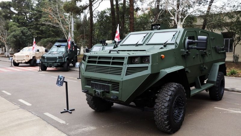Ներկայացվել է վրացական արտադրության նոր զրահամեքենան
