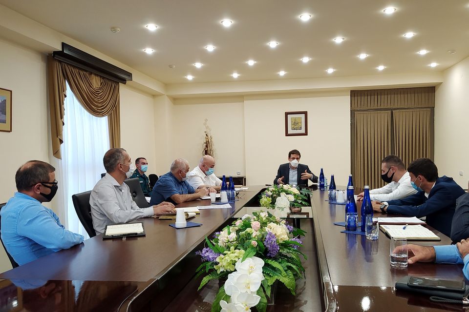 Մարությանն ԱԻՆ գործընկերների հետ խորհրդակցություն է անցկացրել