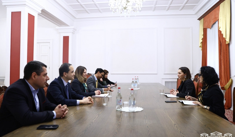 Ծովինար Վարդանյանն ու ԱՄՀ հայաստանյան առաքելության ղեկավարը քննարկել են ֆինանսական ոլորտի բարեփոխումներին առնչվող հարցեր