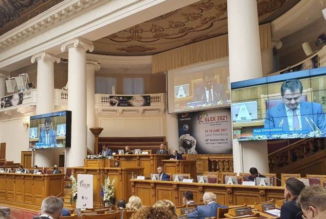 Չոբանյանը մասնակցել է «Տիեզերական տարածության հետազոտում» խորագրով միջազգային համաժողովին