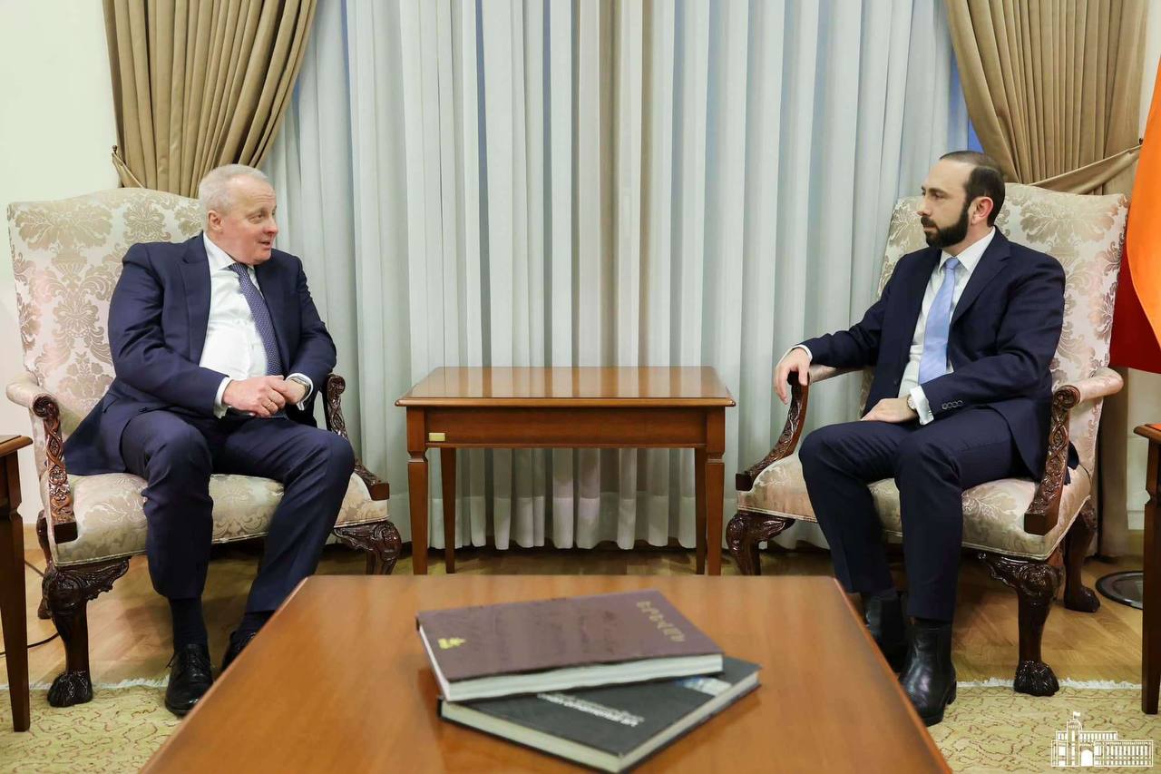 Արարատ Միրզոյանն ընդունել է Հայաստանում ՌԴ դեսպան Սերգեյ Կոպիրկինին