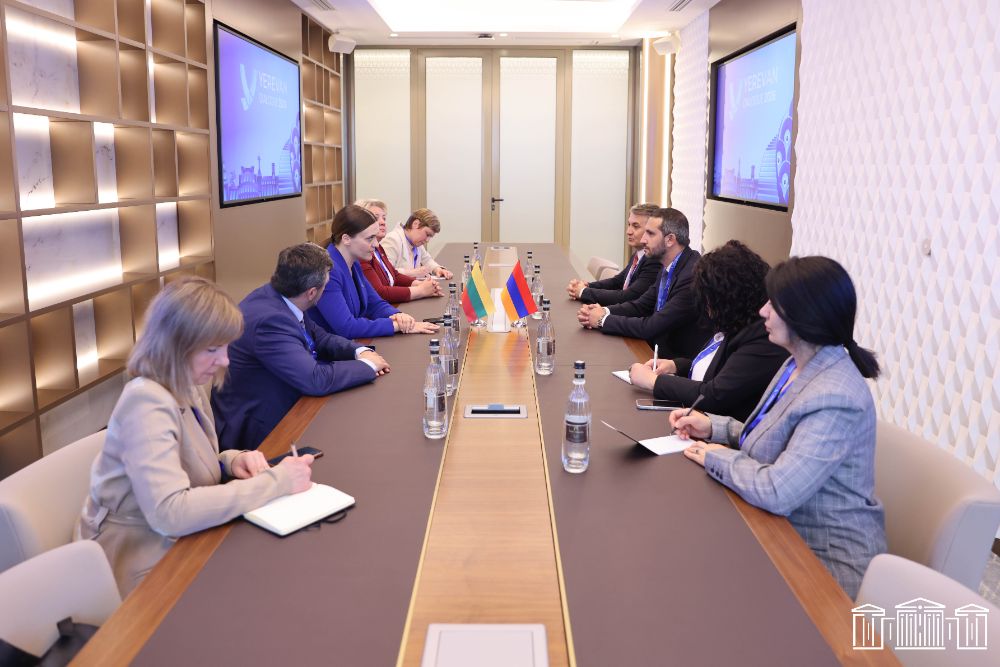 Ռուբեն Ռուբինյանը կարևորել է Հայաստան-Լիտվա սերտ համագործակցությունը