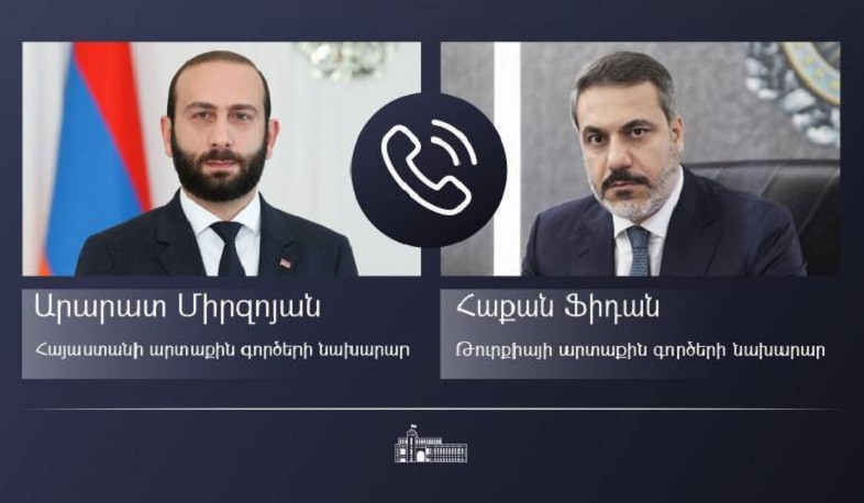 Արարատ Միրզոյանը հեռախոսազրույց է ունեցել Թուրքիայի ԱԳ նախարարի հետ