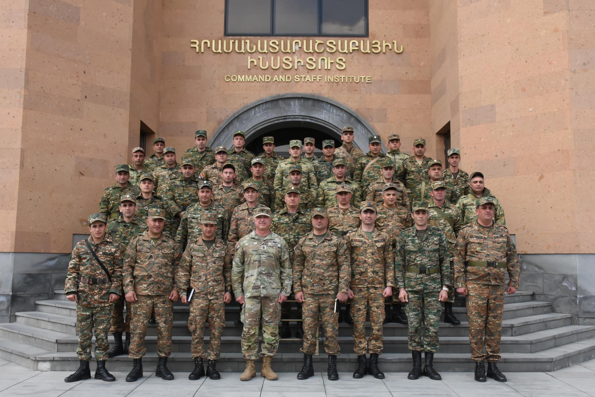 ՀՀ ՊՆ Վազգեն Սարգսյանի անվան ռազմական ակադեմիա է այցելել Կանզասի ազգային գվարդիայի գլխավոր սերժանտը