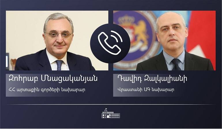 Министры иностранных дел Армении и Грузии обсудили ряд вопросов двусторонней повестки