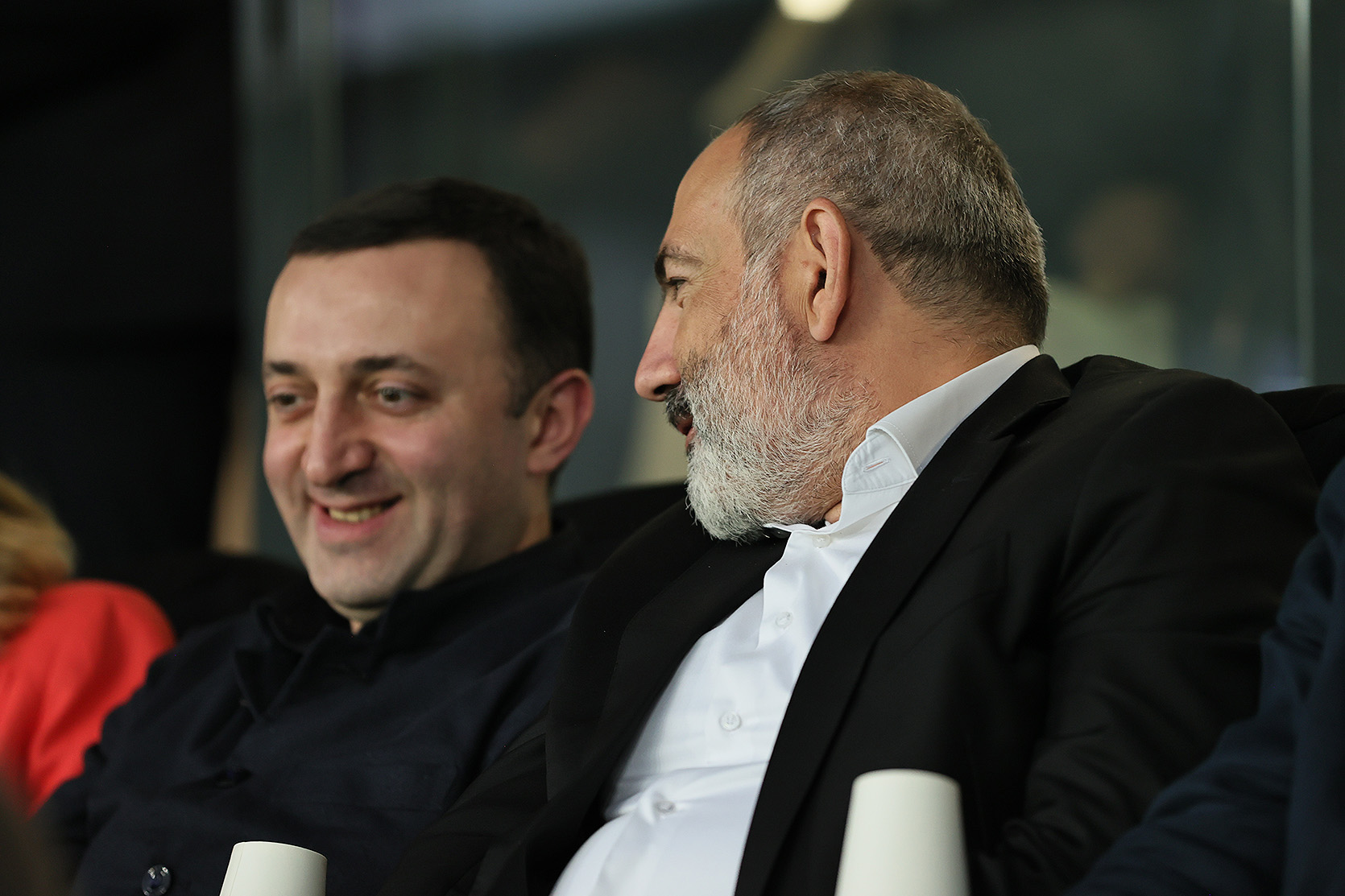 Հայաստանի և Վրաստանի վարչապետները հետևում են ֆուտբոլի երիտասարդական առաջնության եզրափակիչ խաղին