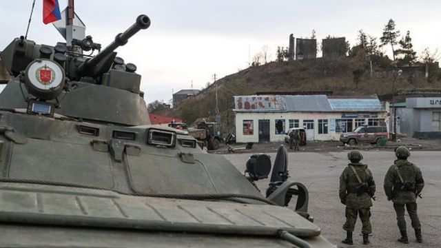 На территории Нагорного Карабаха за прошедшие сутки нарушений режима прекращения огня не зафиксировано: МО РФ