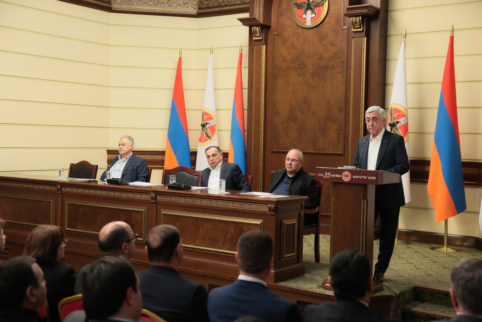 ՀՀԿ-ն Սերժ Սարգսյանի գլխավորությամբ նիստ է անցկացրել. ինչ է քննարկվել