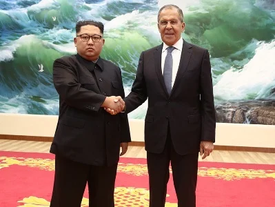 Лавров встретился с Ким Чен Ыном