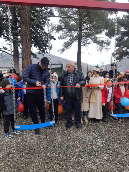 Արցախը շարունակում է ապրել․ Խնածախը նոր խաղահրապարակ ունի