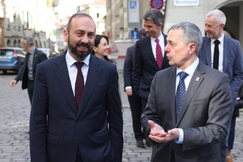 Շվեյցարիայի ԱԳ նախարարը շնորհավորել է Արարատ Միրզոյանին