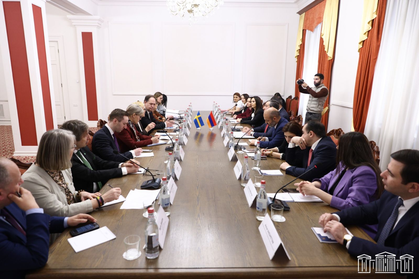 ԲԴԽ նախագահը հանդիպել է շվեդ պատգամավորների հետ