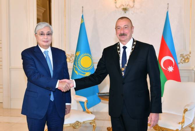 Բաքվում մեկնարկել է Ադրբեջանի և Ղազախստանի նախագահների հանդիպումը