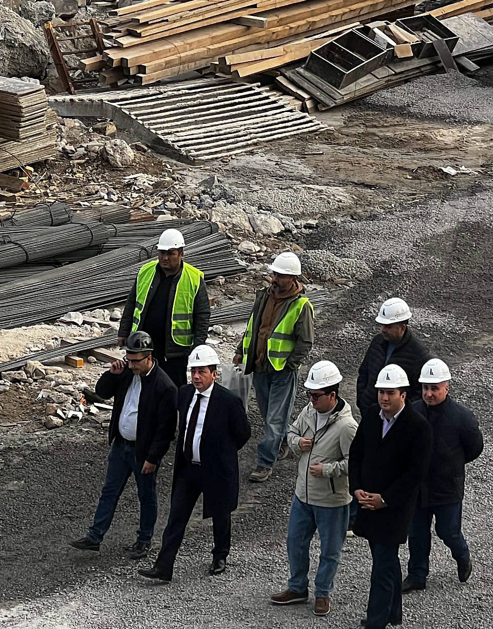 Քաղաքաշինության կոմիտեի նախագահն այցելել է «Գարուն» բնակելի համալիրի շինարարության հրապարակ